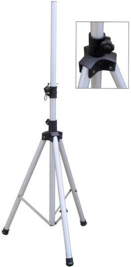Muzik KYS-103 PA Speaker Tripod height 100-180cm in White Color