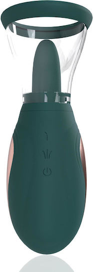 Shots Enhance Vagina Clitoral & Nipple Suction Device Green