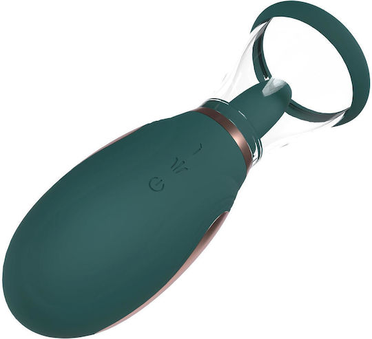Shots Enhance Vagina Clitoral & Nipple Suction Device Green