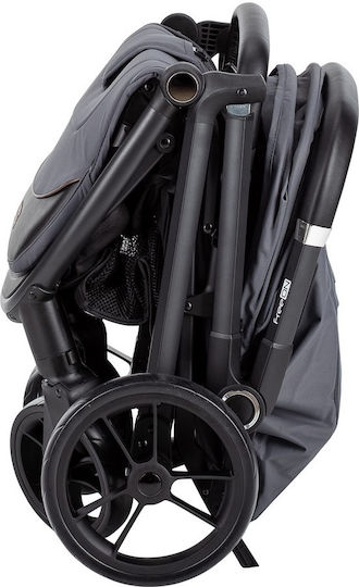 FreeOn Dynamic Autofolding Kinderwagen Geeignet für Neugeborene Schwarz
