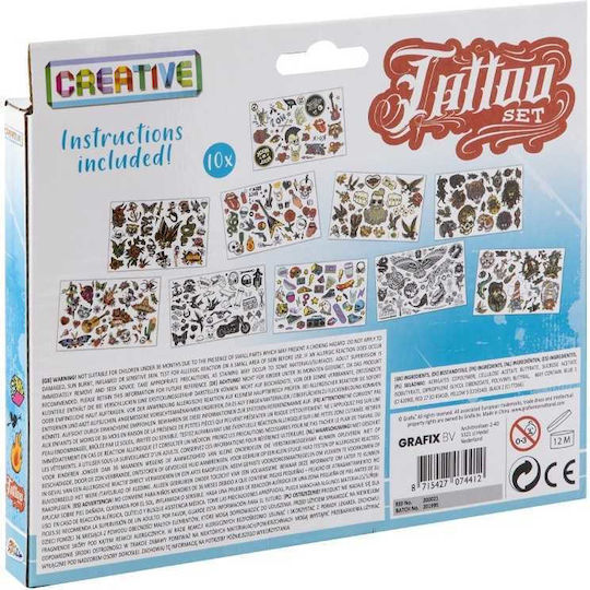 Grafix Kinder Tattoos Rot