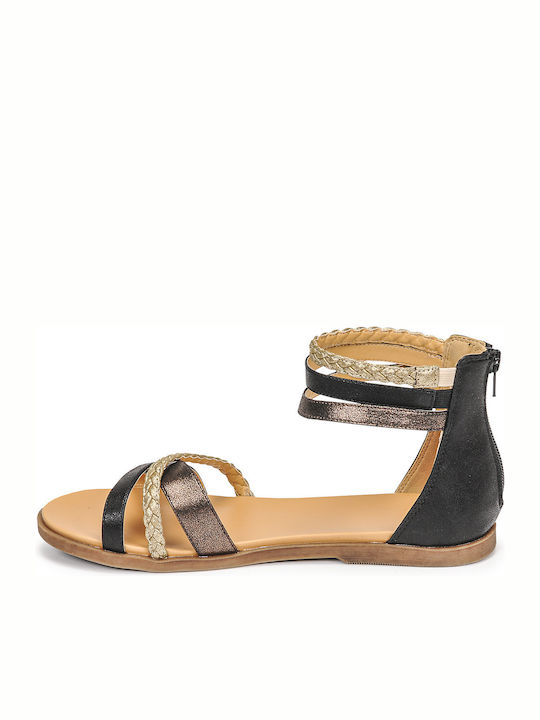 Bullboxer Sandale Copii Negre