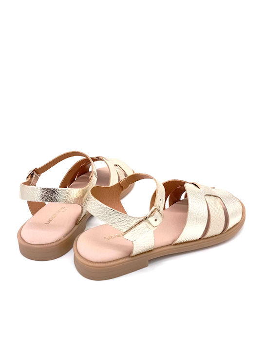 Yoshino Kinder Sandalen Gold
