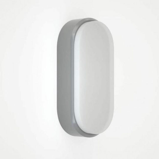 Inlight Echo Стенен Външен Плафон LED IP65 15W с Регулируемо бяло Светлина Двоен лъч 23x10.5x10.5εκ.