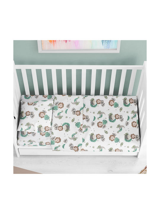 Dimcol Baby Bettbezug Bebe Green 120x160cm.