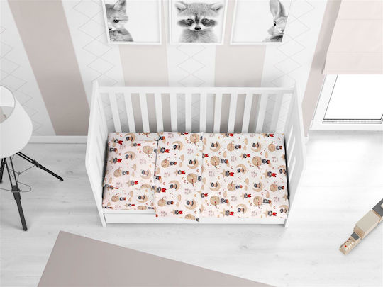 Dimcol Baby Duvet Cover Reach the Stars 190 Beige 120x160cm