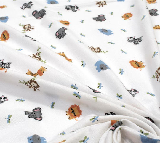 Dimcol Baby Duvet Cover Bebe White 120x160cm