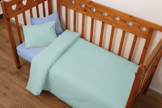 Viopros Set Baby Duvet Cover with Pillowcase Lilac 120x160cm