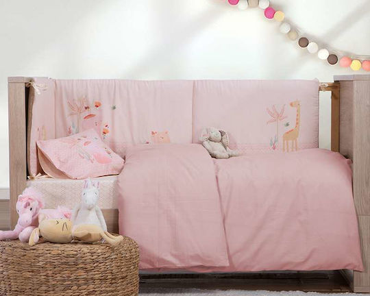 Nef-Nef Homeware Бебешка Долна Калъфка Basic Бежов 110x150см.