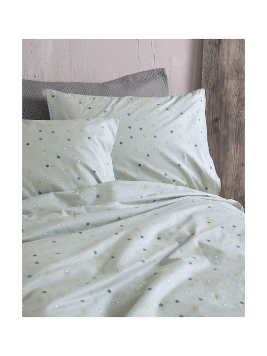 Rythmos Baby Duvet Cover Set With Pillowcase Blaze Green 110x160cm