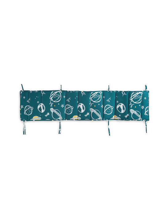 Rythmos Baby Duvet Cover Set With Pillowcase Saturn Petrol (Item J062) 110x160cm