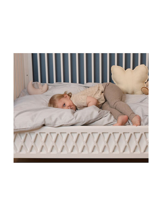 Cam Cam Copenhagen Baby Duvet Cover Set with Pillowcase Classic Stripes Brown