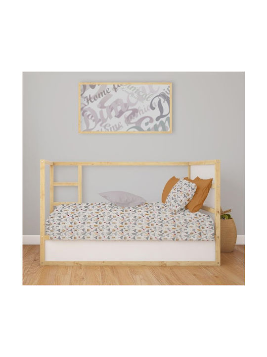 Dimcol Baby Duvet Cover Bebe Grey 120x160cm