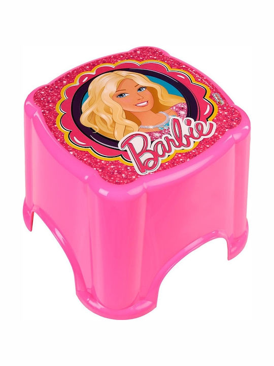Παιδικό Σκαμπό Barbie Ροζ 26x26x20εκ.