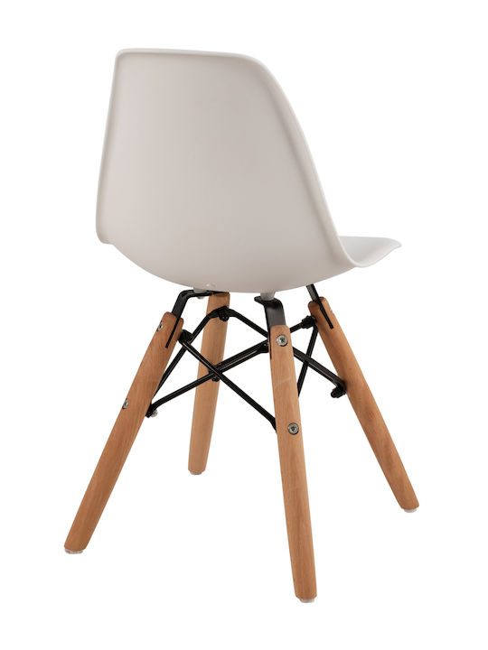 Chair Twist Kid White 28x30.5x59cm