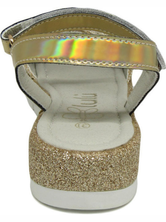 Lulu Kids' Sandals Gold