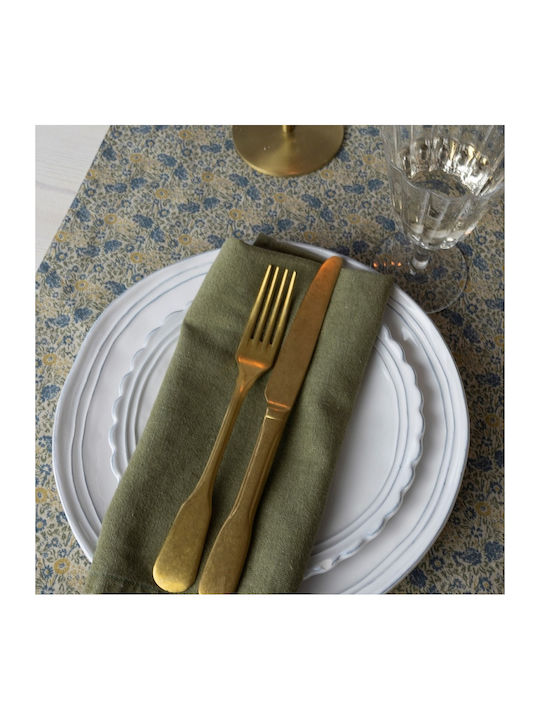 Laura Ashley Clematis Хавлиени кърпи в Зелен Цвят 45x45см