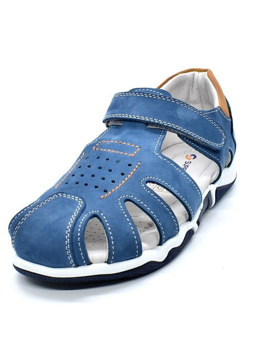 Bibelot Superland Bl-2728 Sandale Tip Pantof Anatomici Baieti Albastre