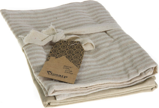 Viosarp Kitchen Towel from 100% Cotton 45x65cm 2 Pieces