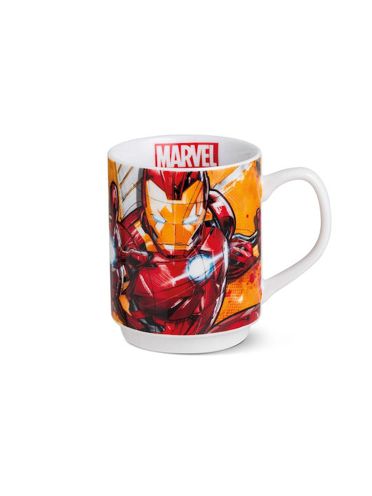 Disney Marvel Ironman Becher Keramik Mehrfarbig 350ml
