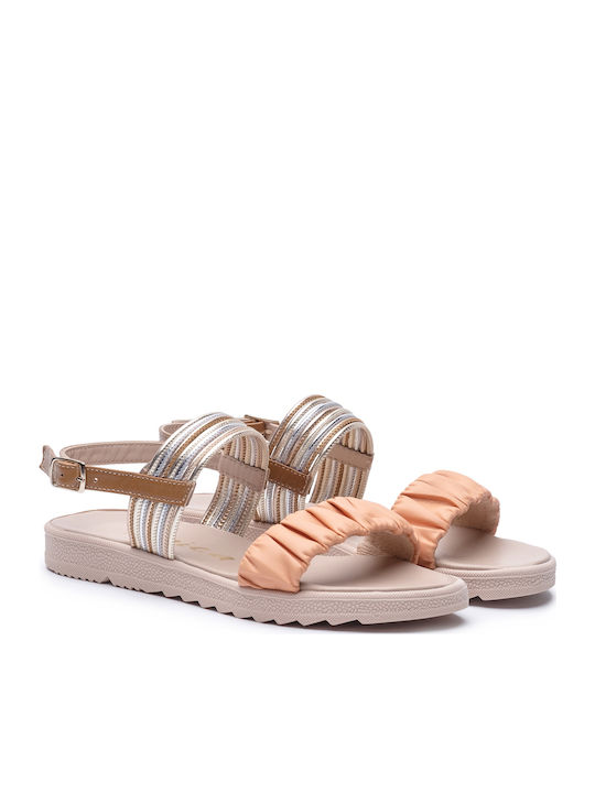 Amica Leather Sandals Fashion Girl Orange Orange