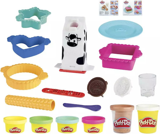 Hasbro Play-Doh Πλαστελίνη - Παιχνίδι Kitchen Creations για 3+ Ετών, 6τμχ