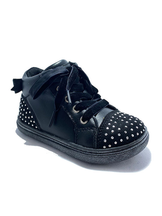 Canguro Încălțăminte sport Inalta pentru copii Negre