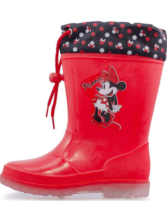 Minnie Mouse Γαλοτσακι Κοριτσi D3010356s Kokkino