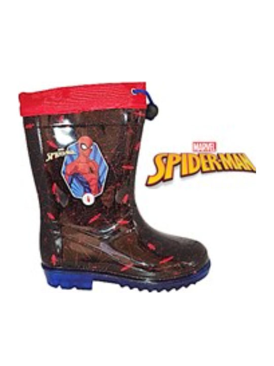 Meridian Παιδικες Γαλότσες Spiderman Sp9485 Meridian Παιδικες Γαλότσες Spiderman Sp9485