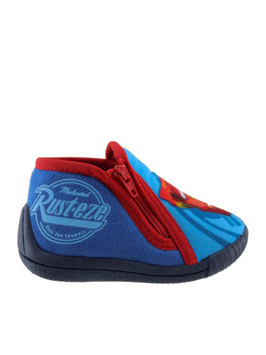 Zak Shoes Παιδικές Παντόφλες Disney Mcqueen Tzcr001233 Μπλέ Κόκκινο Zak Shoes Παιδικές Παντόφλες Disney Mcqueen Tzcr001233 Μπλέ Κόκκινο