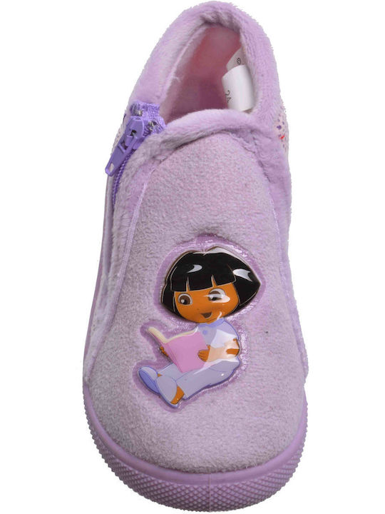 Disney Kids Slippers Boots Lilac