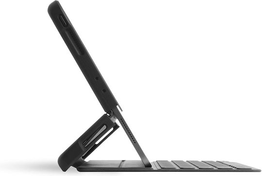 STM Dux Shell Flip Cover Ανθεκτική με Πληκτρολόγιο Μαύρη (Apple iPad Pro 12.9 (2018/20/21/22))