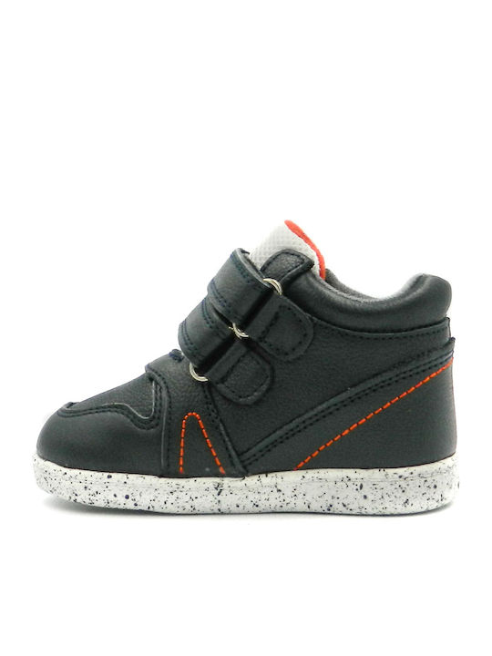 Meridian Ghete Copii cu Velcro Albastru