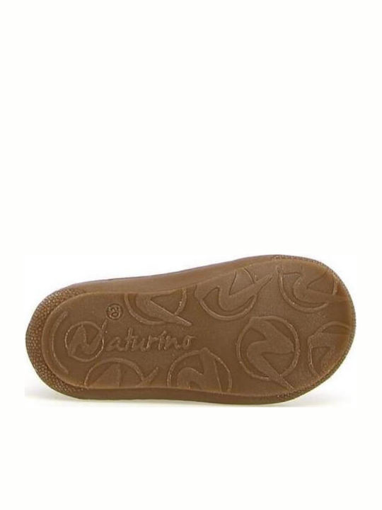 Kids Ankle Boots Naturino 001-2016164-01-2d04 Cognac Green Tan