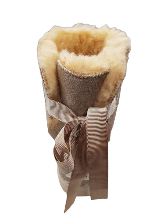 Girls' Ankle Boots Icon 265-30 Beige FioGgo