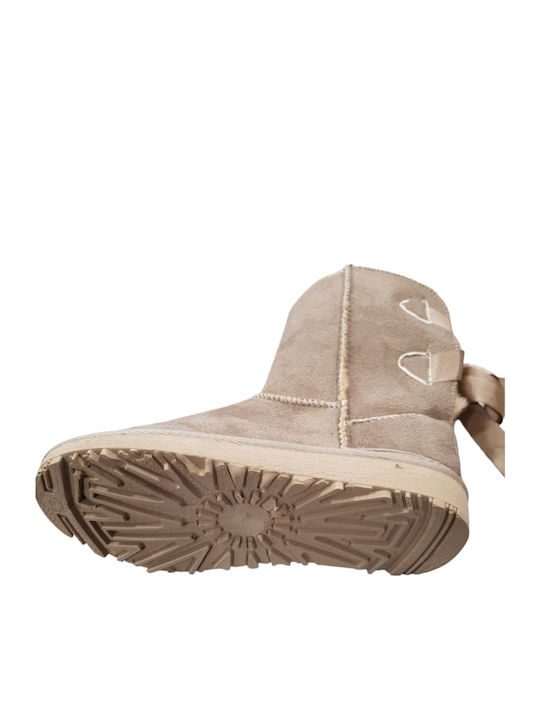Girls' Ankle Boots Icon 265-30 Beige FioGgo