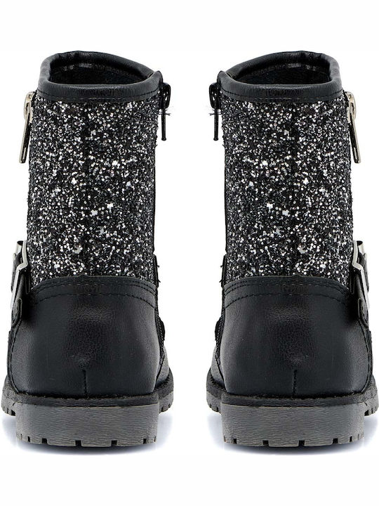 Papistas Kids Kids Boots with Zipper Black