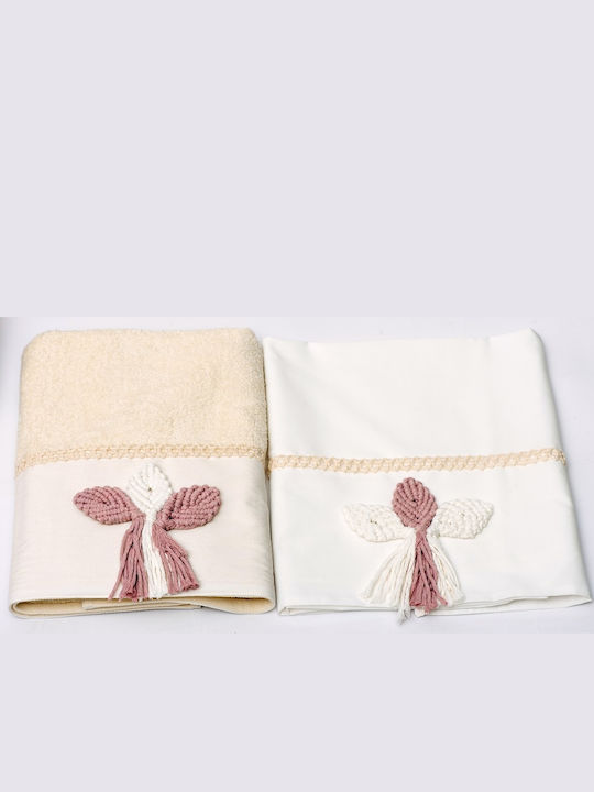 Πακέτο Βάπτισης Macrame Πεταλούδα 4015127