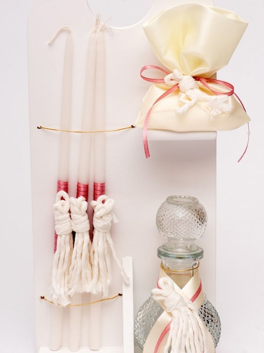 Taufset mit Thema Blumen 4Stück