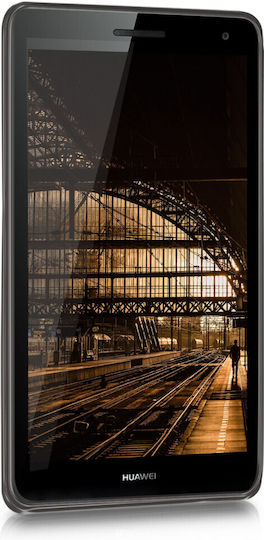 KWmobile Silicone Klappdeckel Robust Schware (Huawei MediaPad T3 7.0 3G) 43882.01