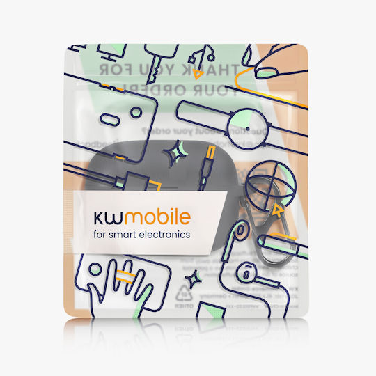 KWmobile Калъф с кука в Черен цвят за Sony LinkBuds