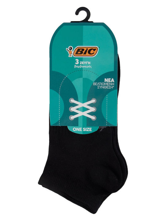 BIC Damen Socken Black 3Pack