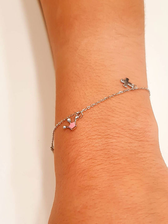 Katsigiannis Kids Bracelet Chain from Silver Katsigiannis Kids Bracelet Chain from Silver