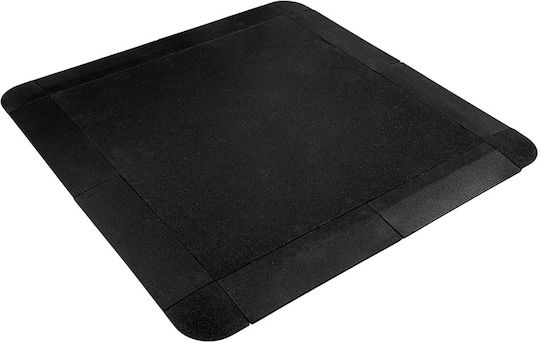 inSPORTline Δάπεδο Οργάνων Γυμναστηρίου Μαύρο 100x100x2cm 1τμχ