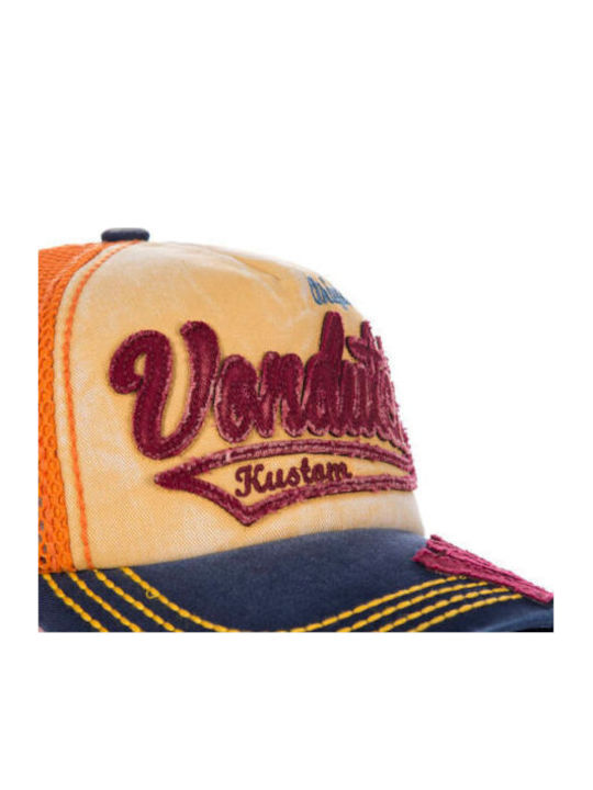 Von Dutch Kinderhut Jockey Stoff Blau