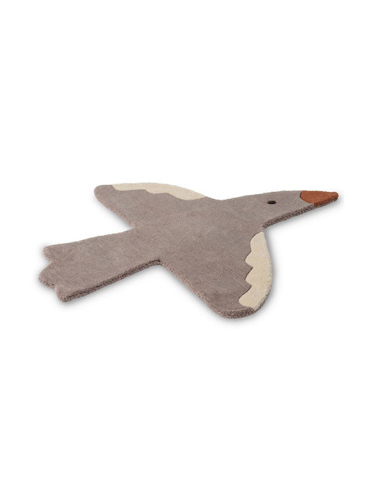 Covor pentru copii Decor Kids 141201090080 Bird Brink Campman 90 x 80 Cm