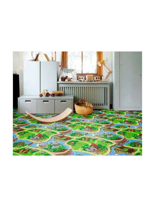 Kids Persian Rug Dinos D 140x200 cm