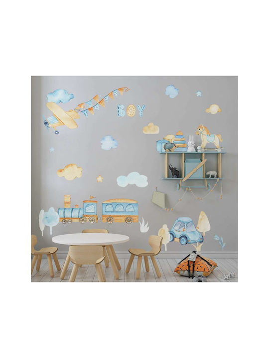 Caravelshop Kinder Wandsticker Wand 80x83cm