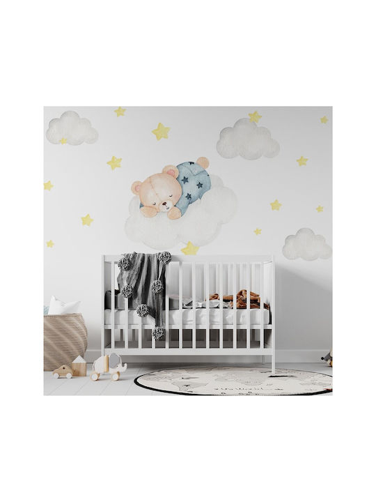 Caravelshop Kinder Wandsticker Wand 100x86cm