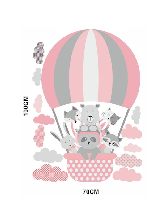 Caravelshop Kinder Wandsticker Wand 70x100cm